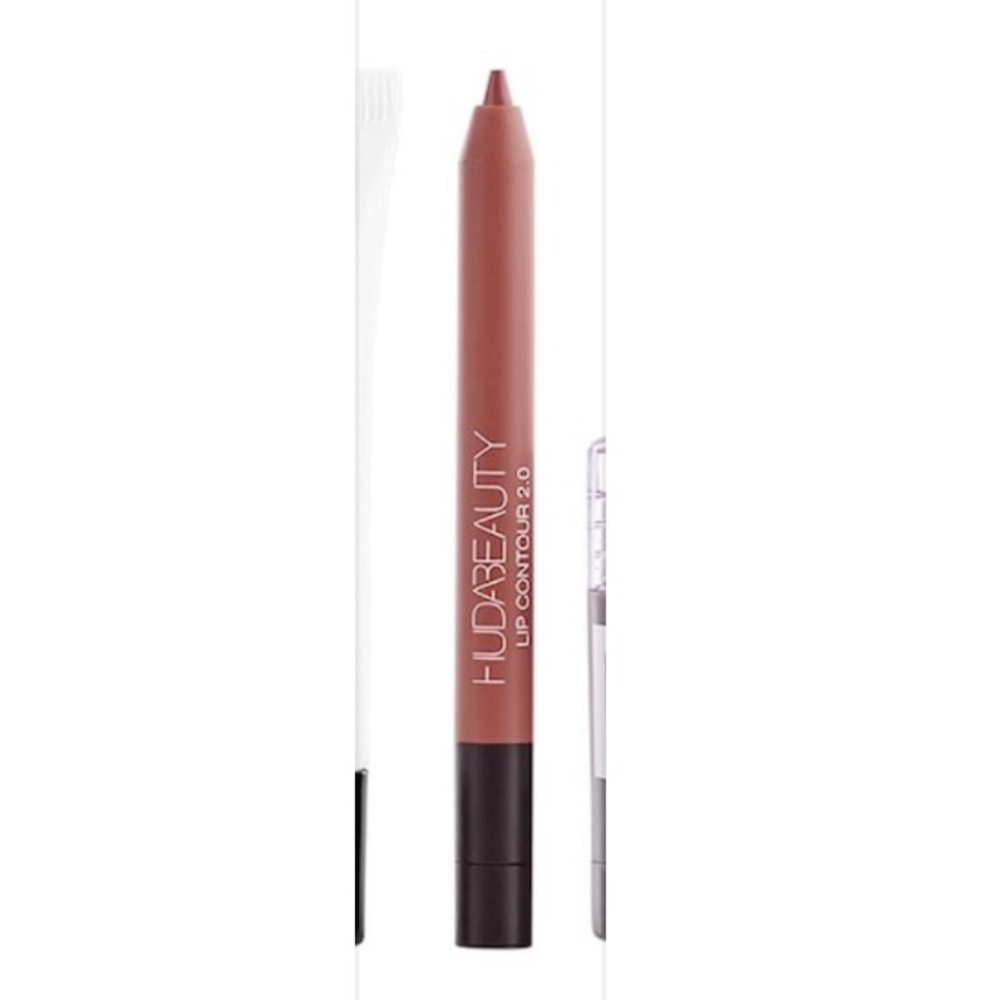 ❤️ 3/$25 HUDA BEAUTY Lip Contour 2.0 Matte MINI Lip Pencil in Warm Brown - Picture 13 of 13